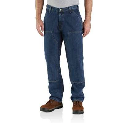 Carhartt Mens Loose Fit Double Front Utility Logger Jeans - Image 4
