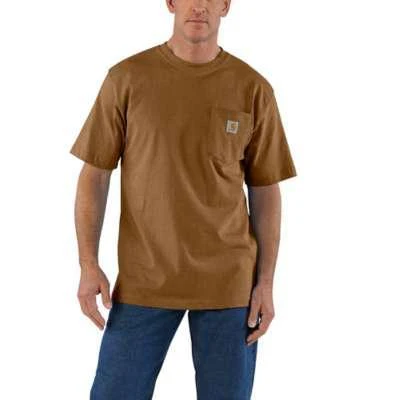 Carhartt Mens Loose Fit Heavyweight Short Sleeve Pocket TShirt - Image 11