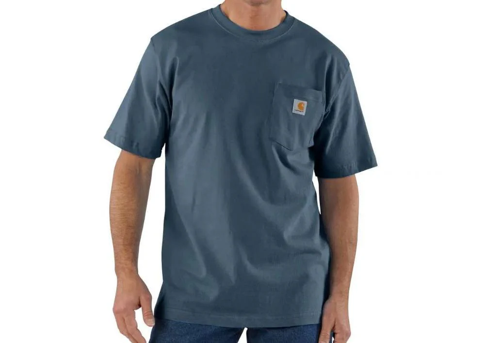 Carhartt Mens Loose Fit Heavyweight Short Sleeve Pocket TShirt - Image 3