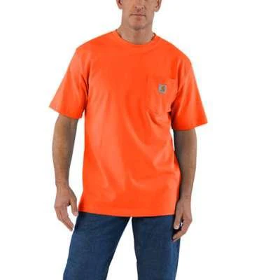 Carhartt Mens Loose Fit Heavyweight Short Sleeve Pocket TShirt - Image 5