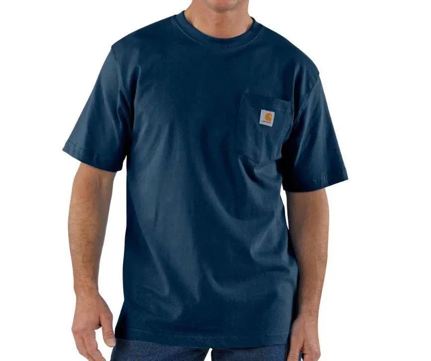Carhartt Mens Loose Fit Heavyweight Short Sleeve Pocket TShirt - Image 9