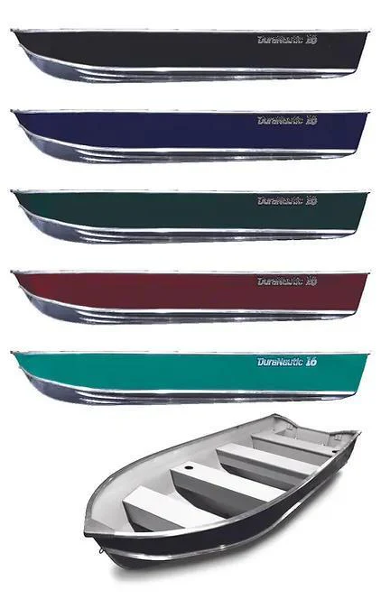 DuraNautic VHull 13ft Aluminum Row Boat - Image 5