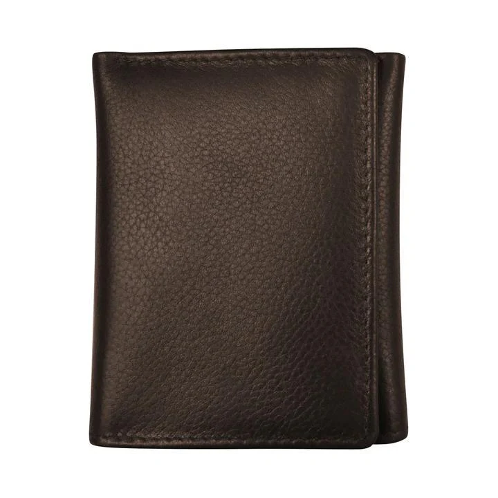 Ili New York Pebble Grain Leather Trifold Wallet - Image 3