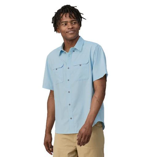 Patagonia Mens Self Guided Hike Short Sleeve Shirt - Image 3