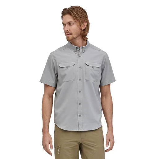 Patagonia Mens Self Guided Hike Short Sleeve Shirt - Image 4