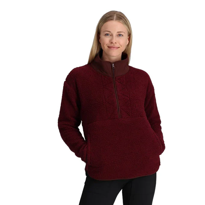 Royal Robbins Womens Urbanesque Half Zip Sherpa Pullover - Image 10