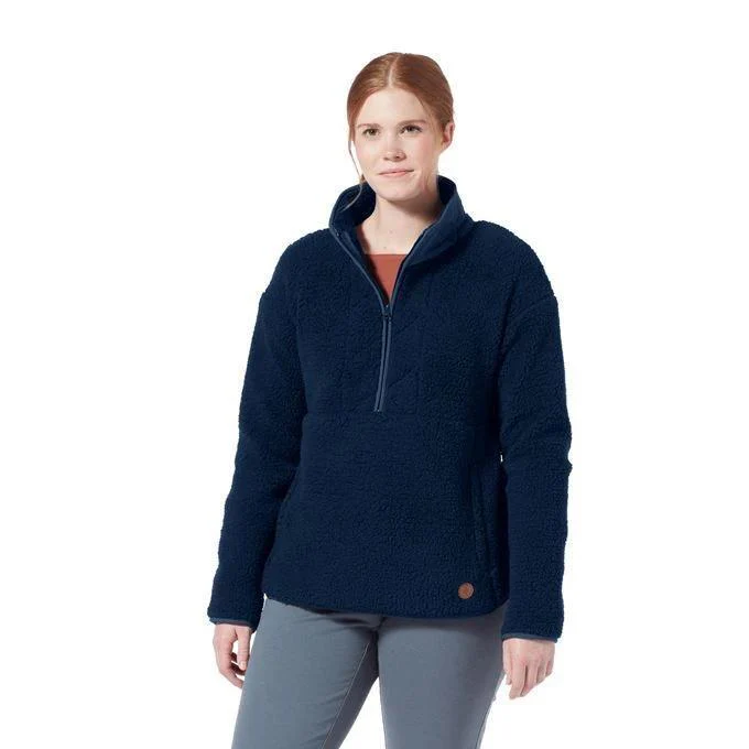 Royal Robbins Womens Urbanesque Half Zip Sherpa Pullover - Image 3